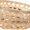 Elegant Round Basket for Eggs Vegetables Sturdy Bamboo Kitchen Storage 20cm Diameter Set of 3