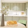 Bamboo Storage Woven Basket Desktop Basket Kitchen Organizing for Bread Vegetables Tea - Image 2