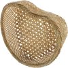 Bamboo Fruit Basket Woven Bread Snack Organizer Decorative Storage Basket for Home Desktop Rustic Tabletop